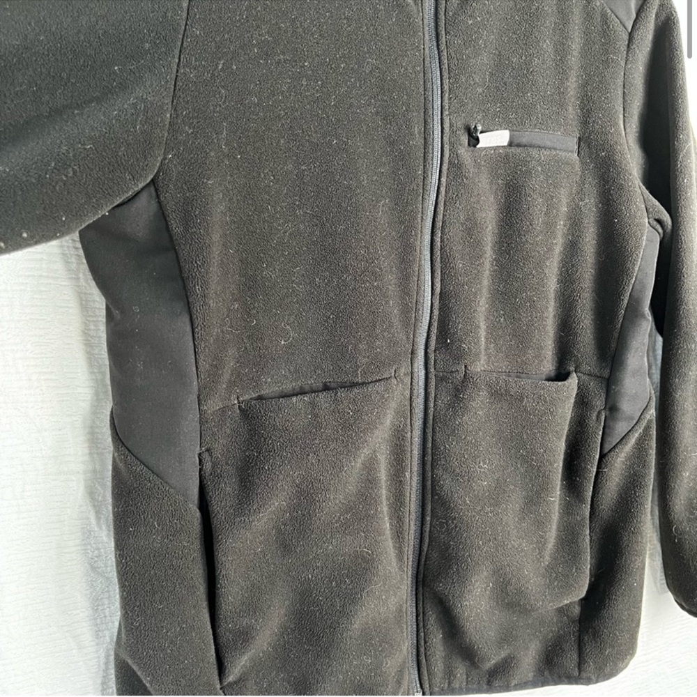 Figs On Shift Fleece women’s XL black work jacket coat for healthcare workers - Picture 9 of 16